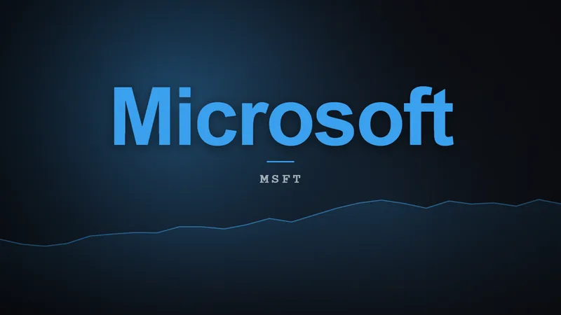 Microsoft — MSFT